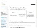 Détails : Actualité du droit public